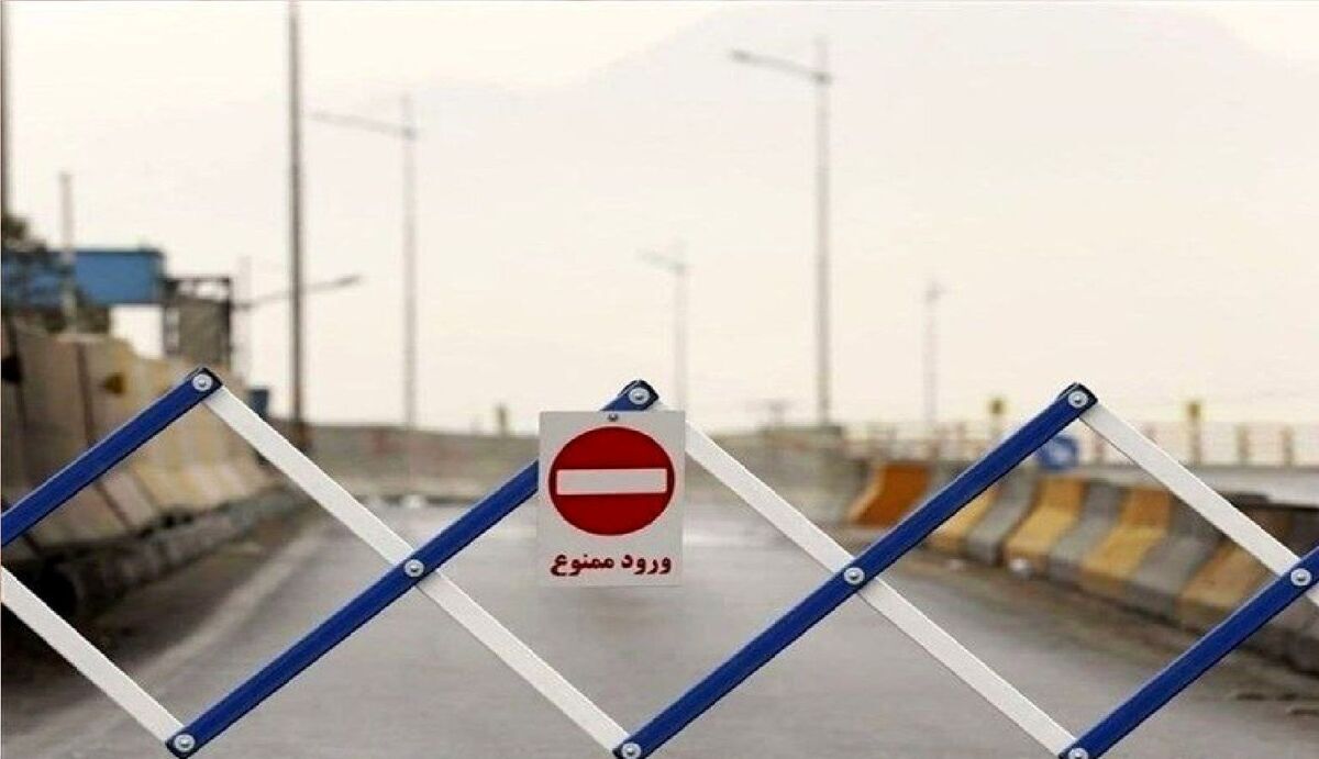 ممنوعیت تردد وسایل نقلیه از محور چالوس تا اطلاع ثانوی