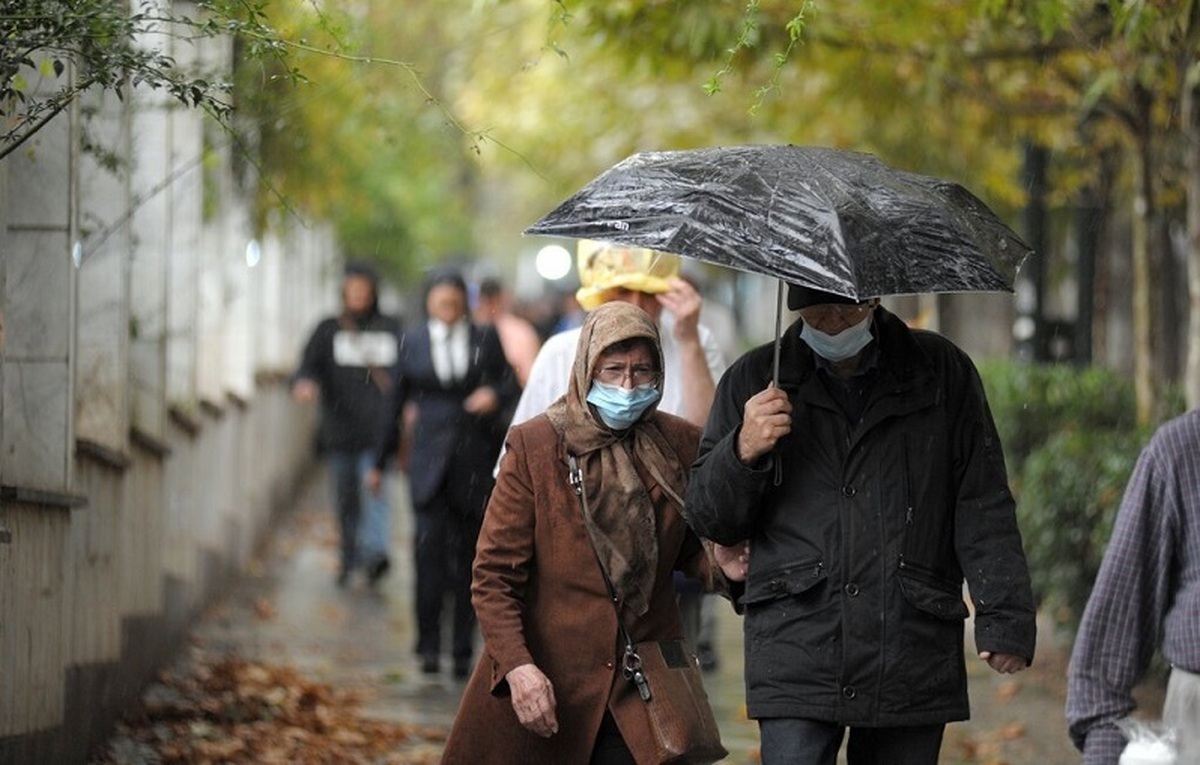 تهران بارانی می‌شود