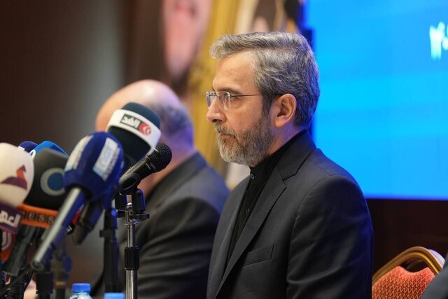 توضیحات باقری در مورد رایزنیهای تهران و واشنگتن در عمان پیش از سقوط بالگرد حامل رئیسی: هیچگاه انقطاعی در مسیر مذاکرات صورت نگرفته / در حال حاضر نیز مذاکرات جاری است و تبادل پیامها ادامه دارد توضیحات باقری در مورد رایزنیهای تهران و واشنگتن در عمان پیش از سقوط بالگرد حامل رئیسی: هیچگاه انقطاعی در مسیر مذاکرات صورت نگرفته / در حال حاضر نیز مذاکرات جاری است و تبادل پیامها ادامه دارد