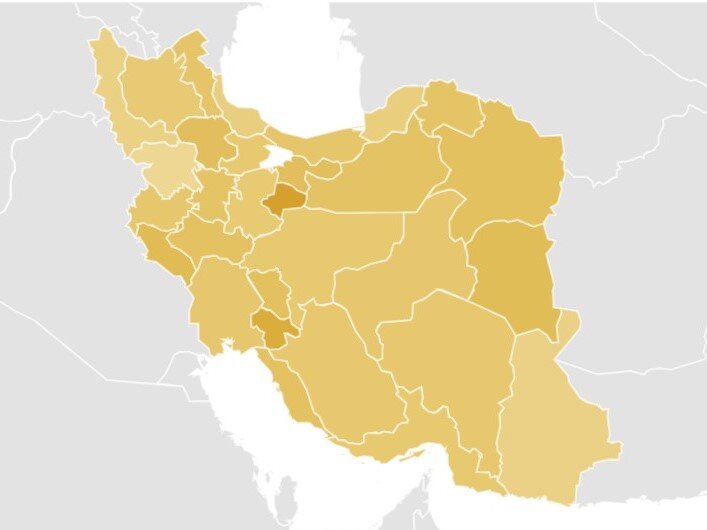 توجه نسبی کاربران استانها به محمدباقر قالیباف