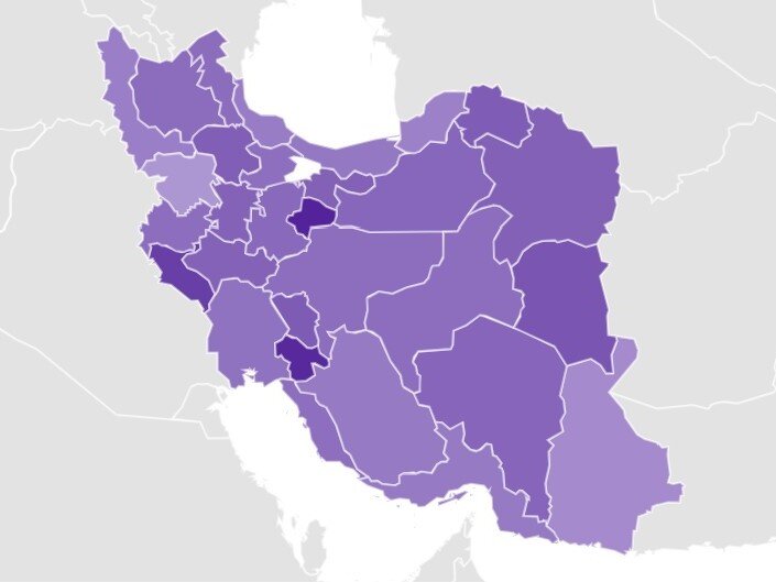 توجه نسبی کاربران استانها به علیرضا زاکانی